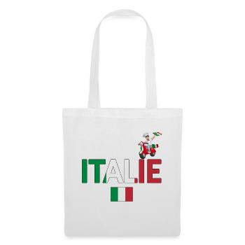 Italie - Sac en tissu - blanc - Devant