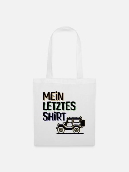Wanderer Camping Statement Campingplatz Ferien - Stoffbeutel - Weiß
