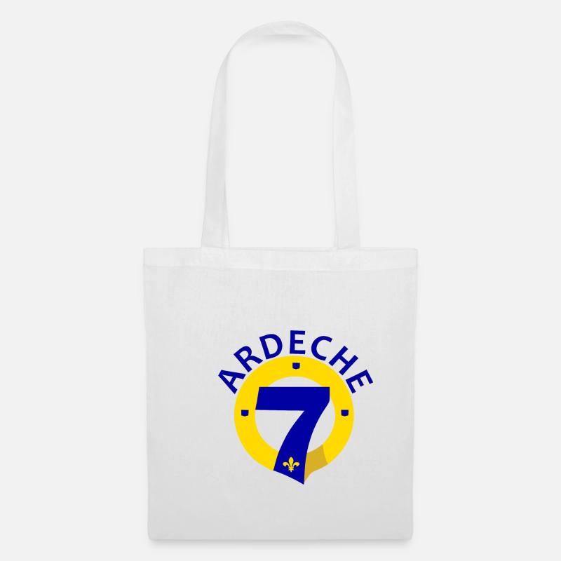 Ardèche - Sac en tissu - blanc