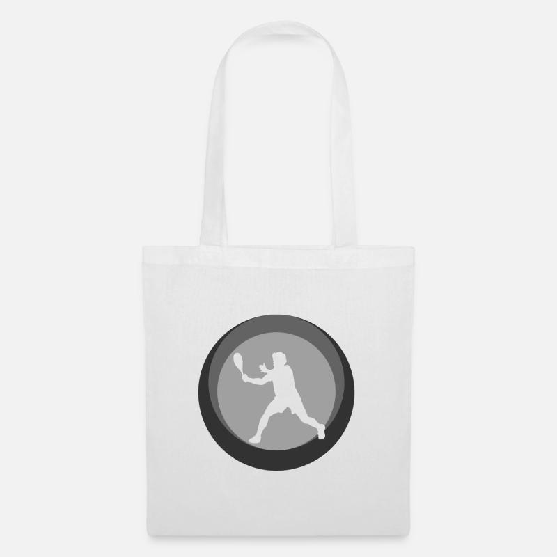 Raquettes de squash Squash Squash Raquettes de squash - Sac en tissu - blanc