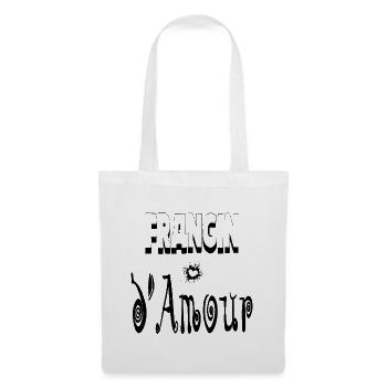 Frangin Amour Cœur Frère - Sac en tissu - blanc - Devant