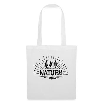 Camping Camper Statement Hiker Saying Nature - Tote Bag - white - Front
