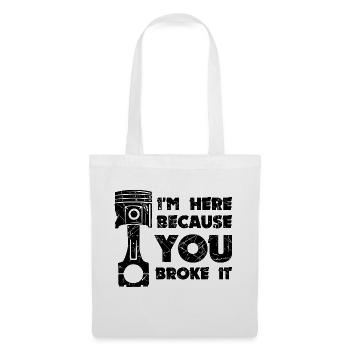 Mechanic Job Statement Worker Make Money - Tote Bag - white - Front
