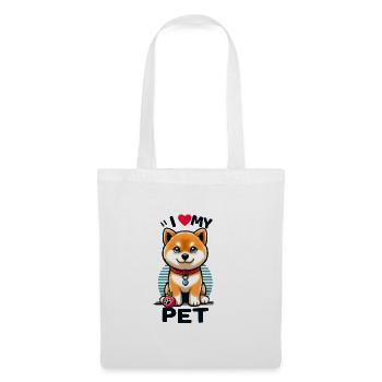 I love my pet - Tote Bag - white - Front