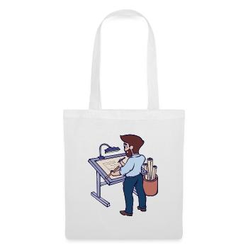 Project Manager Architect Job Supervisor Career - Tote Bag - white - Front
