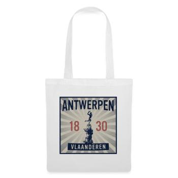 Antwerp 1830 Vintage - Tote Bag - white - Front