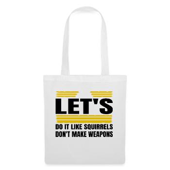 anti guerre paix pour paris drôle - Sac en tissu - blanc - Devant