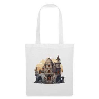Fantasy RPG Ruin Evening Light Adventure Shirt - Tote Bag - white - Front