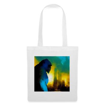 Gorilla 01 - Tote Bag - white - Front