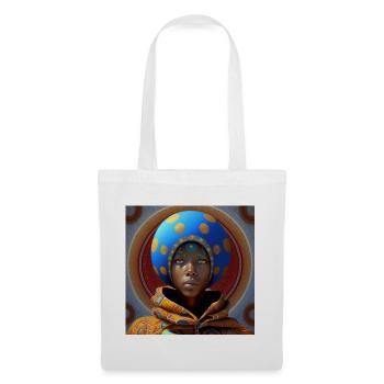 Portrait Woman 02 - Tote Bag - white - Front