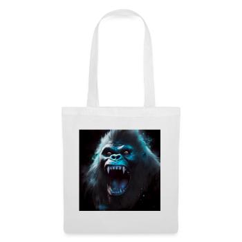 Gorille 06 - Sac en tissu - blanc - Devant