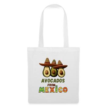 Avocado with Mexico - Tote Bag - white - Front