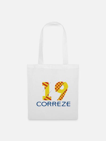 Corrèze - Stoffbeutel - Weiß