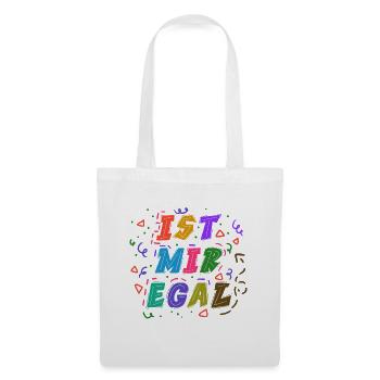 I don't care Statement Indifferent Chill - Tote Bag - white - Front