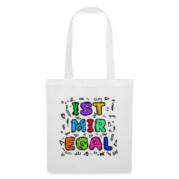I don't care chill statement indifferent - Tote Bag - white - Front