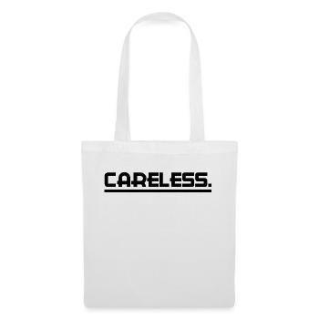 I don't care statement attitude indifferent - Tote Bag - white - Front
