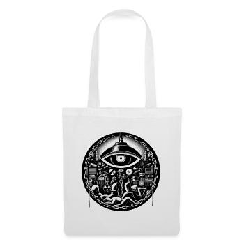 Technologie de l’œil - Sac en tissu - blanc - Devant