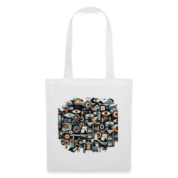 Indriustrial Tech - Tote Bag - white - Front