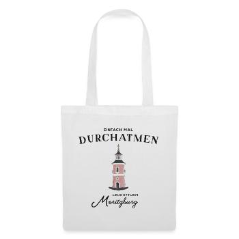 Moritzburg Castle in Saxony, Lighthouse Hand Drawing - Tote Bag - white - Front