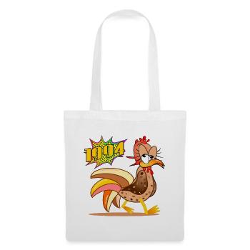 32 ans | 32e anniversaire des poules 1994 - Sac en tissu - blanc - Devant