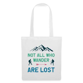 Not All Who Wander All Lost - Tote Bag - white - Front
