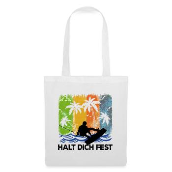 Wakeboard Kitesurfer Statement Surf Stunt Wave - Sac en tissu - blanc - Devant