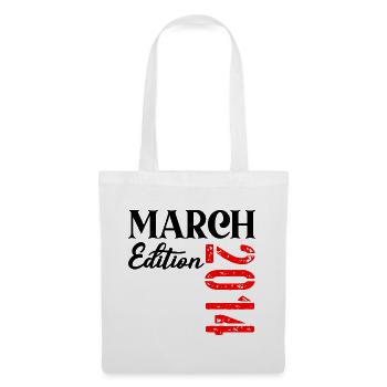 March 2014 - 13th birthday - Tote Bag - white - Front