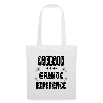 Parrain Avec Une Grande Expérience - Sac en tissu - blanc - Devant