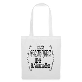Elue Grand Mère Année Mamie - Sac en tissu - blanc - Devant