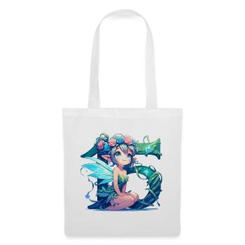 15 ans fée elfe mignon cadeau d’anniversaire - Sac en tissu - blanc - Devant