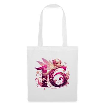 16 ans fée elfe mignon rose cadeau d’anniversaire - Sac en tissu - blanc - Devant