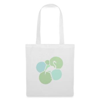 Flamenco Flamenco exotique - Sac en tissu - blanc - Devant