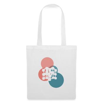 Crypto-monnaie Blockchain Crypto-monnaie - Sac en tissu - blanc - Devant