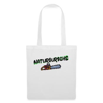 Solid Yard Wood Saw Statement Lumberjack Forestry - Tote Bag - white - Front