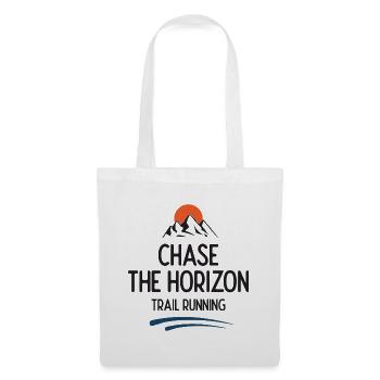 Trail Running - Chase The Horizon - Tote Bag - white - Front