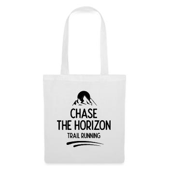 Trail Running - Chase The Horizon - Tote Bag - white - Front