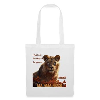 MA AMA NKOSI - KEMET - Sac en tissu - blanc - Devant