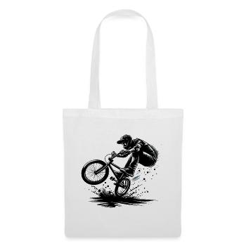 BMX Bike Bike Trick Gift - Tote Bag - white - Front