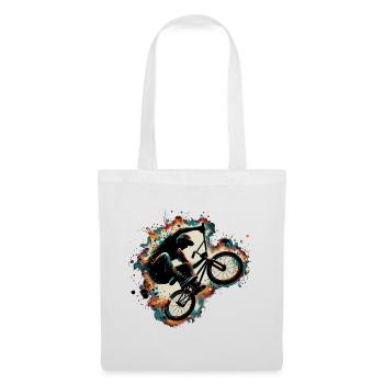 BMX Bike Bike Trick Gift - Tote Bag - white - Front