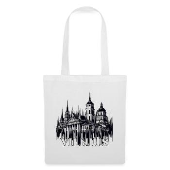 Vilnius Capital Lithuania Baltic Gift - Tote Bag - white - Front