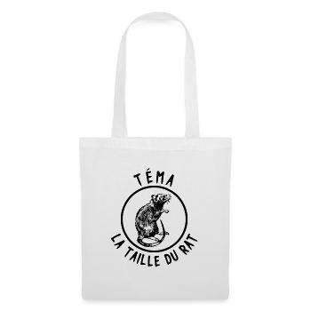 Tema the size of the rat - Tote Bag - white - Front