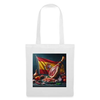 Gigot de jambon - Sac en tissu - blanc - Devant
