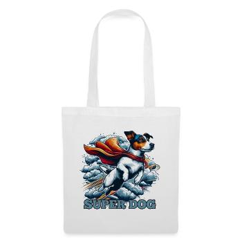 Super Dog Jack Russell Terrier Gift - Tote Bag - white - Front