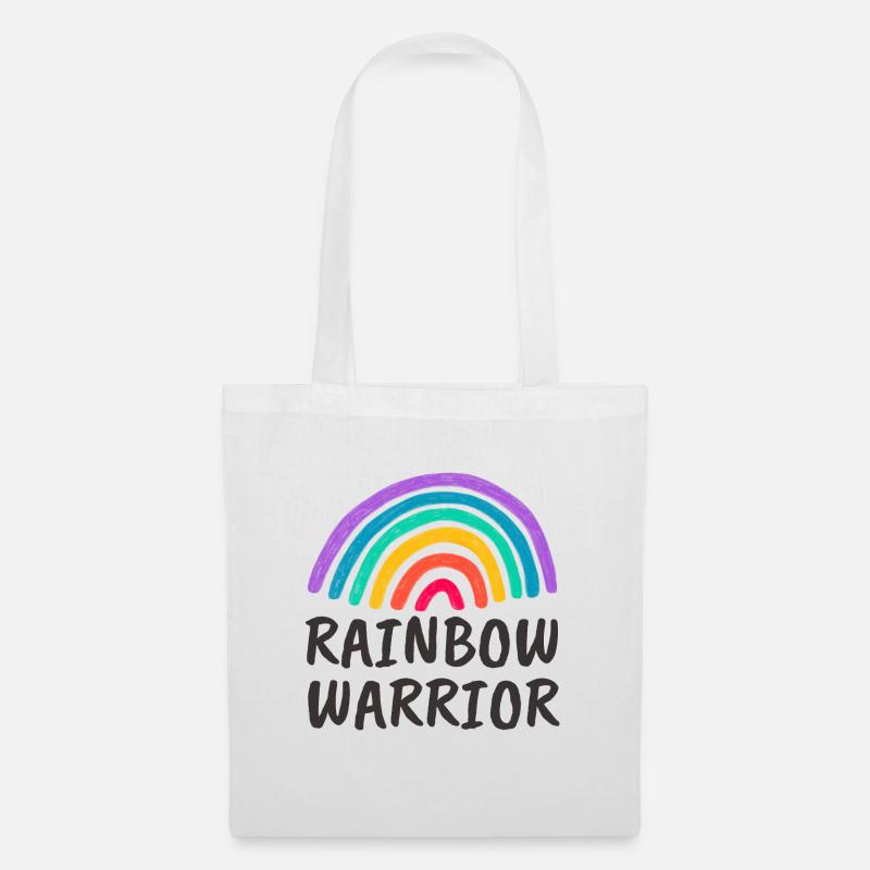 Rainbow Warrior - Stoffbeutel - Weiß