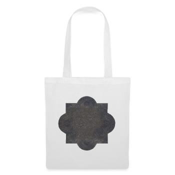 Grabsteine, inschrift, gothic motiv, verschenken - Stoffbeutel - Weiß - Vorne