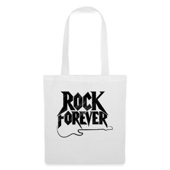 rock forever - Tote Bag - white - Front