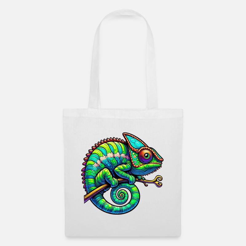 Chameleon - Tote Bag - white