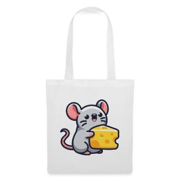 Cheese Chum: The Mouse's Delight - Tote Bag - white - Front