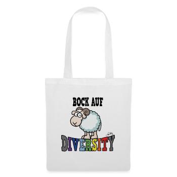Desire for diversity - Tote Bag - white - Front