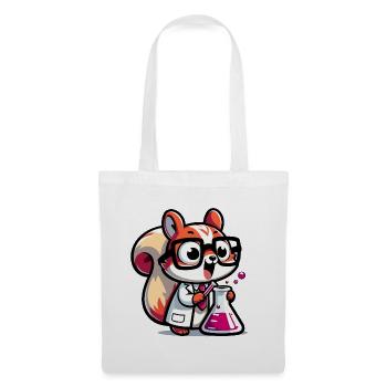 Chimiste Coon : le génie du laboratoire - Sac en tissu - blanc - Devant